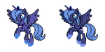 MLP Sprites S2 - Young Princess Luna by Kevfin