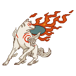 Okami Sprite Series : Amaterasu