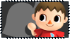 Super Smash Bros Wii U Stamp Series - Villager by Kevfin