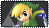 Super Smash Bros Wii U Stamp Series - Toon Link by Kevfin