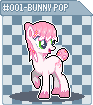 MLP OC Sprite Series GX 1 - Bunny Pop