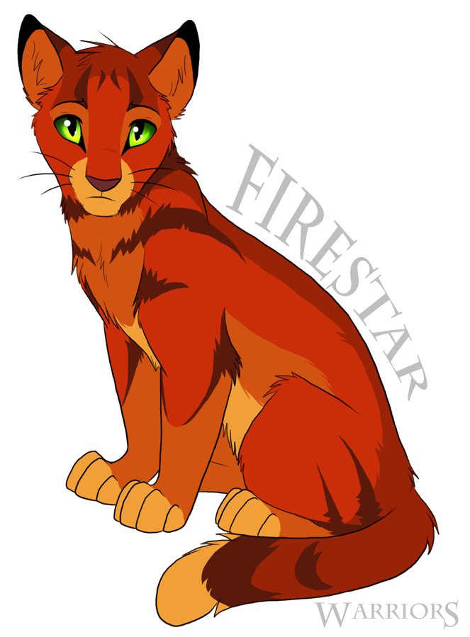 154031 - safe, artist:reruririreruro, firestar (warrior cats