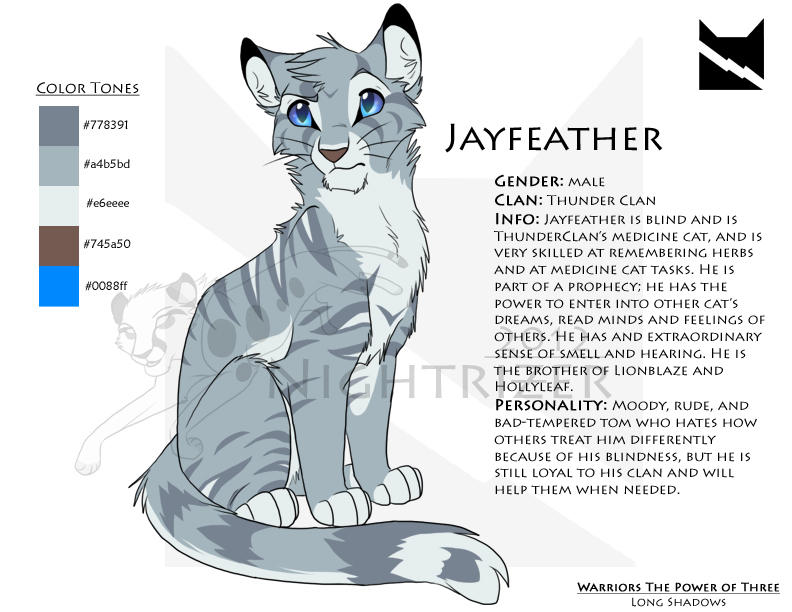 Jayfeather  Warrior Cats
