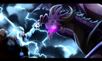 Thor vs Malefor by Nightrizer