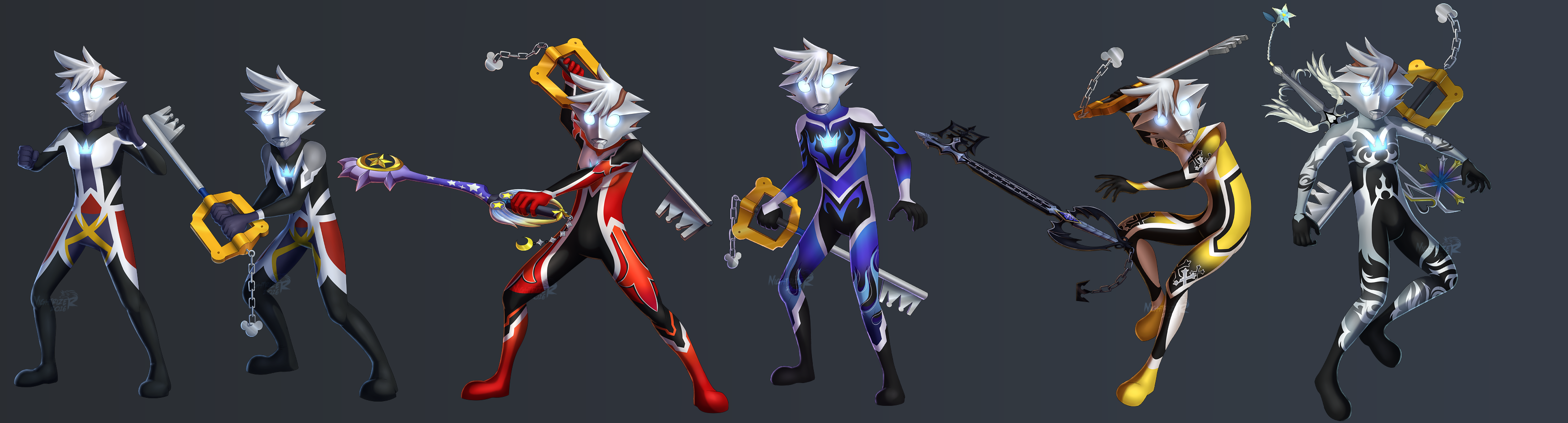 Sora Ultra Forms by Nightrizer on DeviantArt