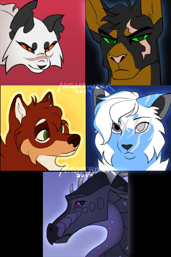 Rolls gif-Animations (Canine Avatar/Icon) by FaerTech98 on DeviantArt