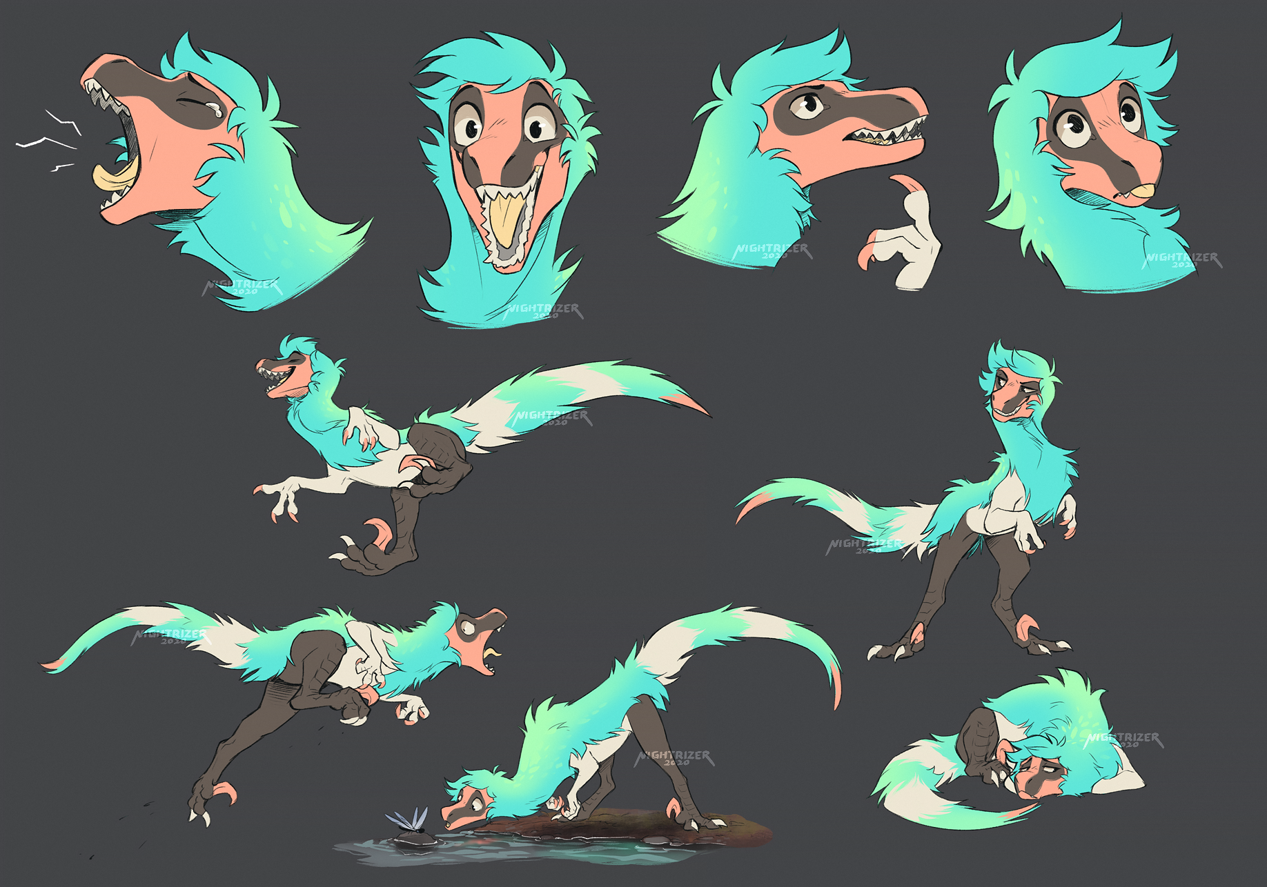 Ozzy Sketch Page