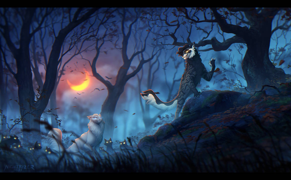 Shadows Rise With The Moon by Nightrizer on DeviantArt