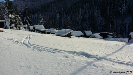 Slovak Paradise in winter