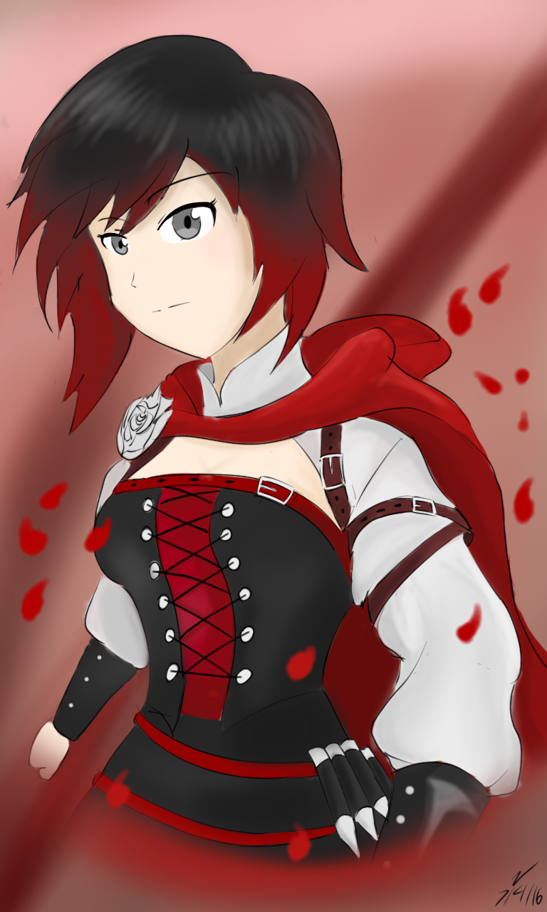 RWBY Volume 4: Ruby Rose by CHE3ZY on DeviantArt