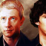 Sherlock Holmes and John Watson Study