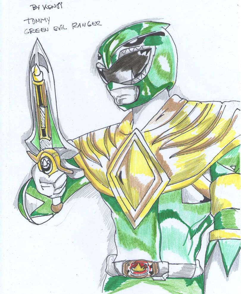 Tommy The Green Evil Ranger by KenjiDeadpool20 on DeviantArt