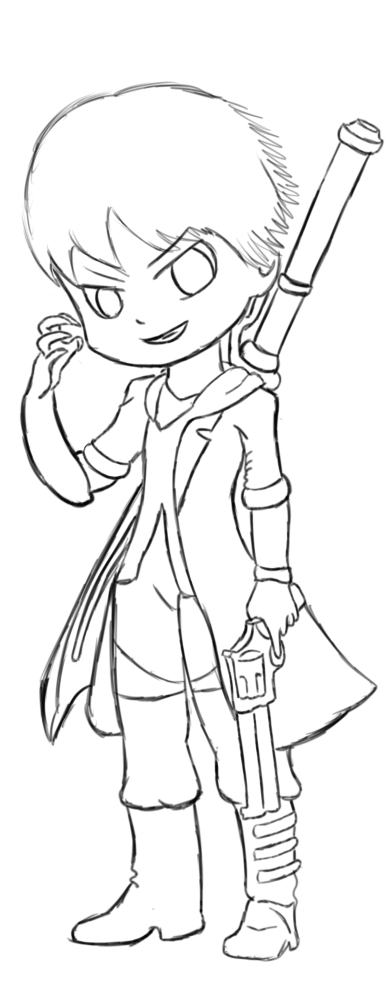 Nero Chibi (WIP)