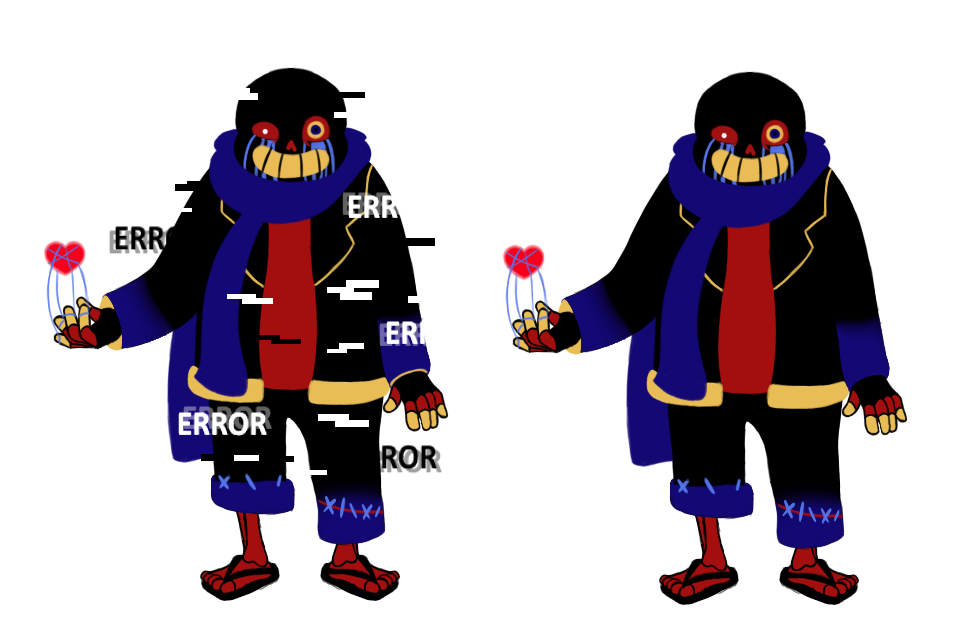 Error Sans Deviantart Error Sans Redesign by equilibrik on DeviantArt
