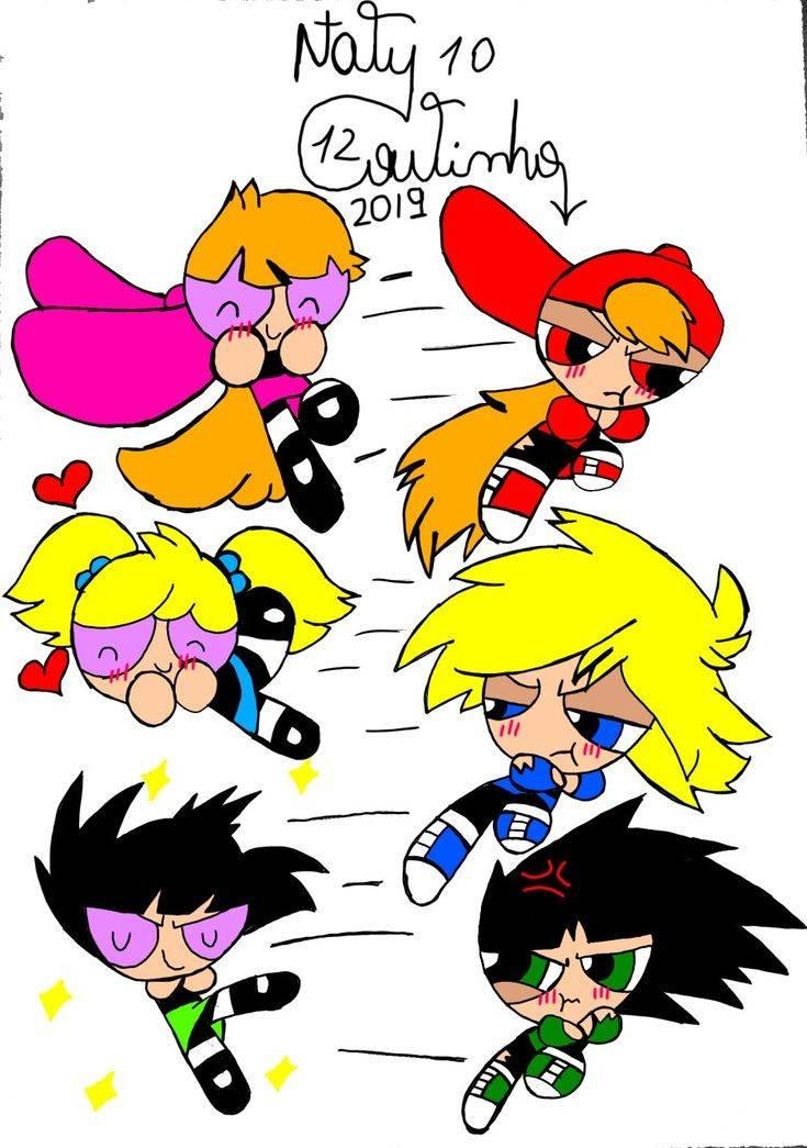 The powerpuff girls and the rowdyruff boys by Natyycoutinho on DeviantArt