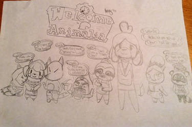 Animal Crossing Sketch