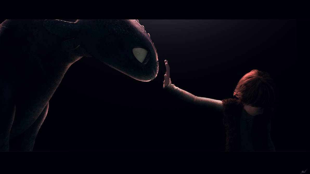 Toothless and Hiccup by boo-11 Toothless and Hiccup by boo-11