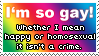 .Stamp. I'm So Gay