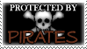 .Stamp. Protected by Pirates