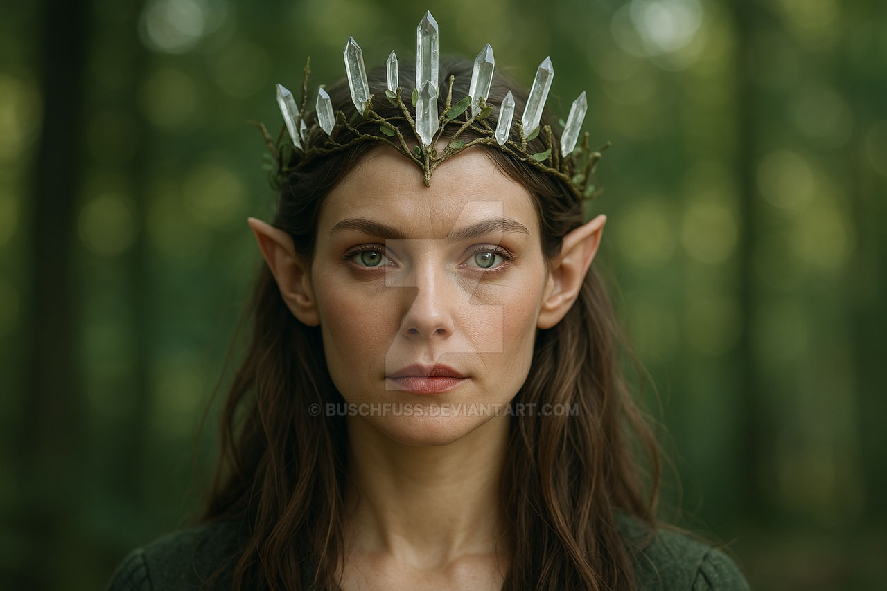 29498-Elven Queen Portrait by Buschfuss on DeviantArt