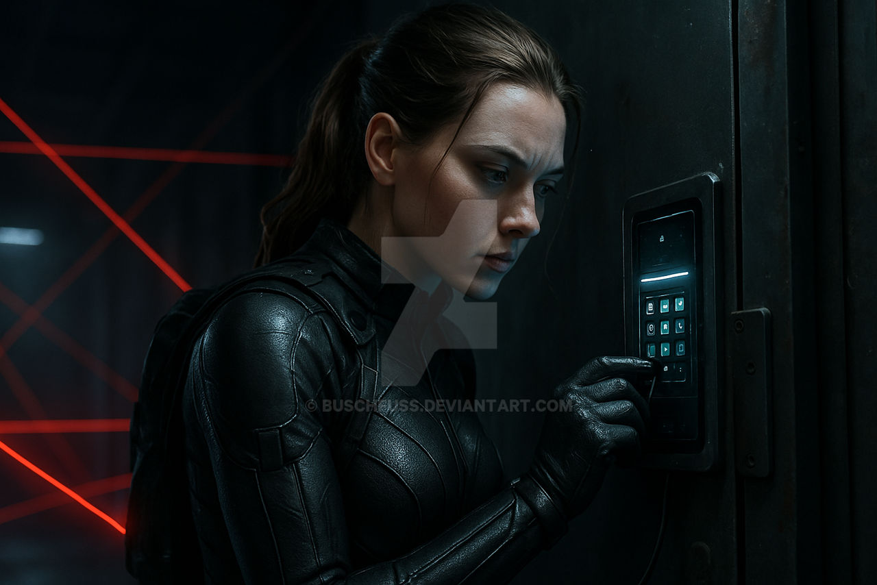 Agent Hacking Laser Lock by Buschfuss on DeviantArt