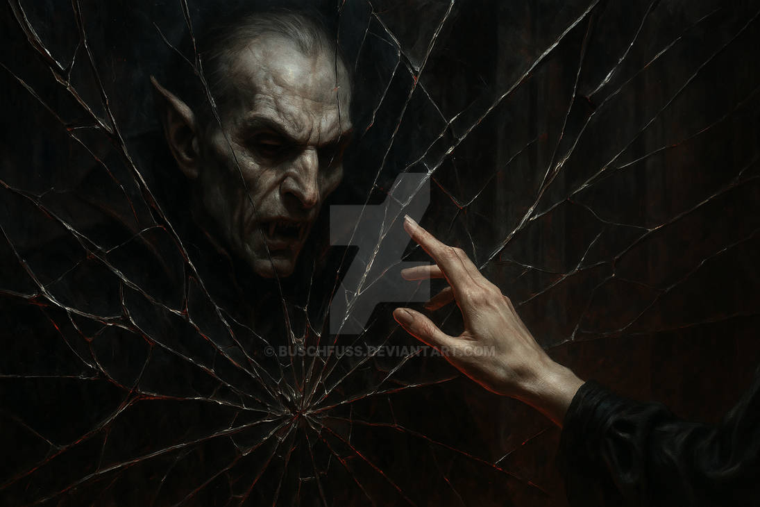 Vanishing Vampire Reflection by Buschfuss on DeviantArt