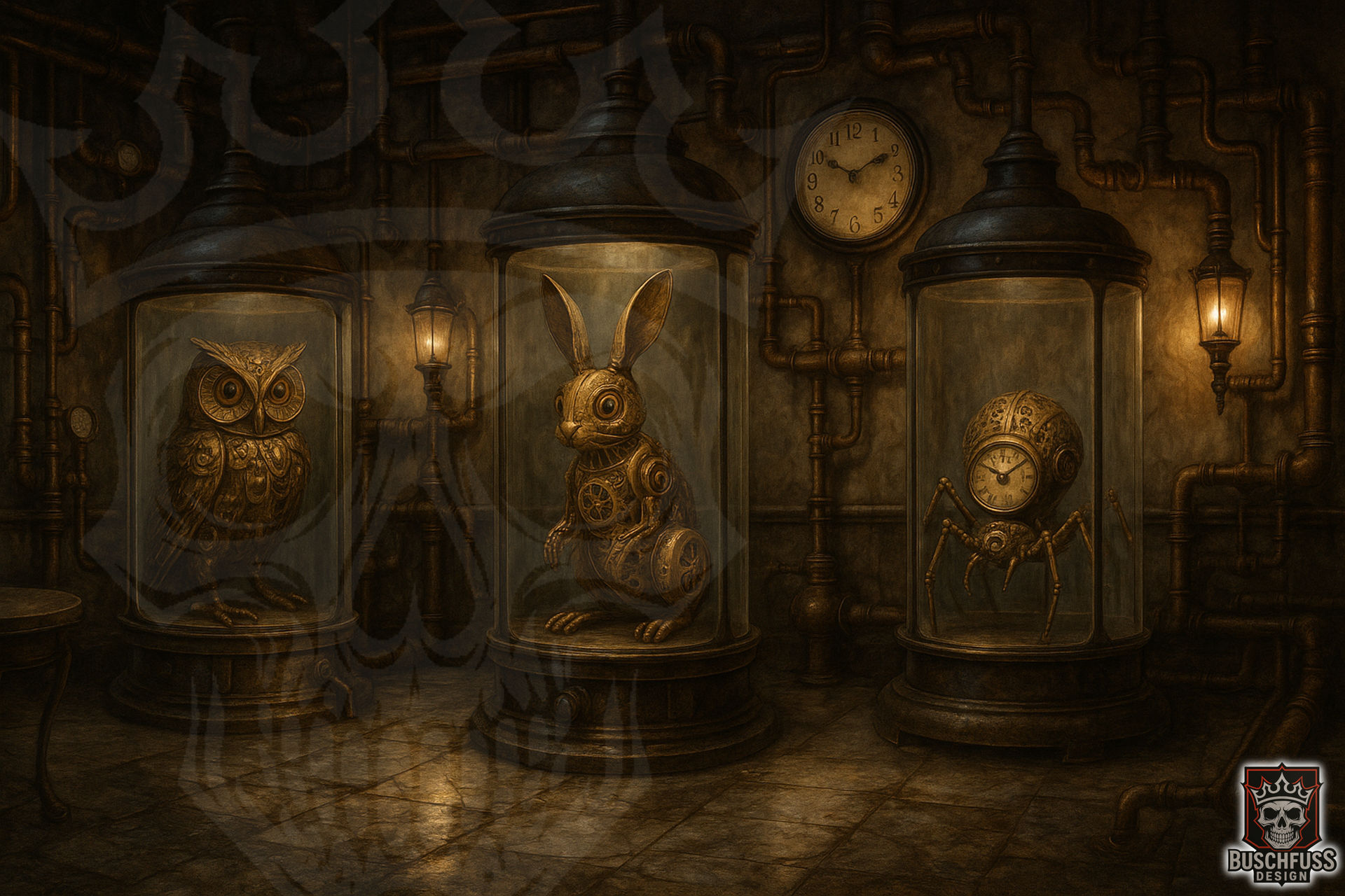 Clockwork Lab 21072-4K Clockwork Creatures Laboratory by Buschfuss on DeviantArt