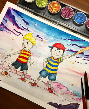 Redraw: Lucas and Ness