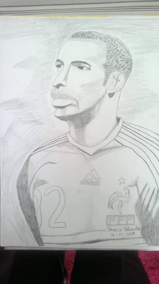 Thierry Henry drawing by Theflashr on DeviantArt