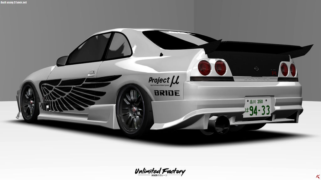 Wendlab R33 Do Luck Wangan R33 3 by KazaMR2 on DeviantArt