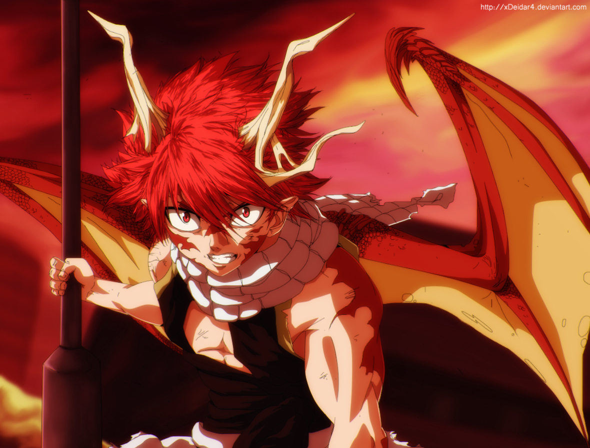 Fairy Tail  Natsu Dragon by xDeidar4 on DeviantArt