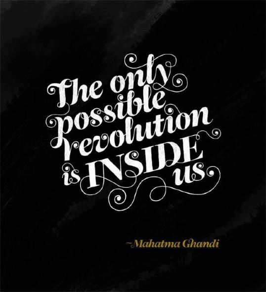 Only possible revolution