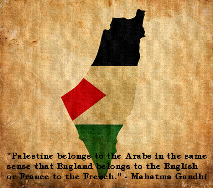 Map of palestine