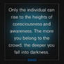 Hights of consciousness