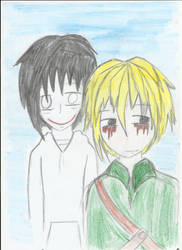 BEN Drowned and JEFF The Killer