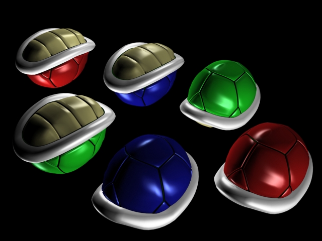 Mario Turtle Shells by Chief-01 on DeviantArt