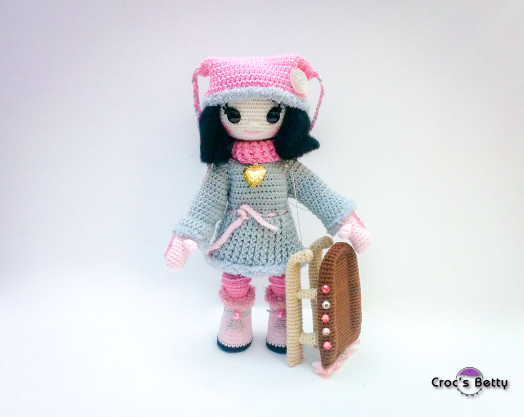 Leila and her Luge by Crocsbetty