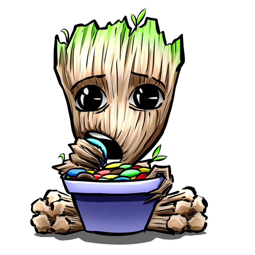 Chibi Baby Groot by JustGeoffsArt on DeviantArt Chibi Baby Groot by JustGeoffsArt on DeviantArt