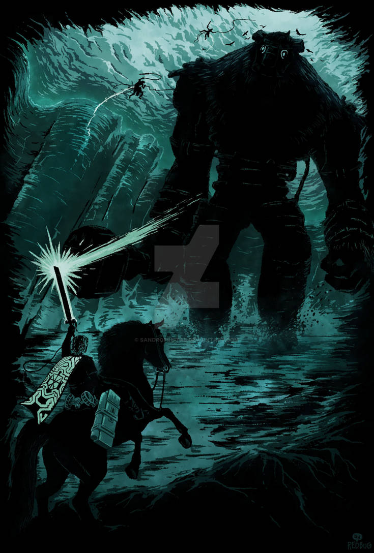 Poster Shadow of The Titan by SandroFreitas on DeviantArt