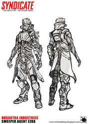 Syndicate Fan Concept Art to be 3D Game Model