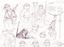 Sketchbook - Movie Turtles