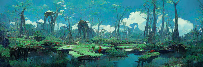 Alien Jungle Swamp