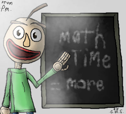 Mathpad Baldi Baldi's Math Time! by Paperman17 on DeviantArt