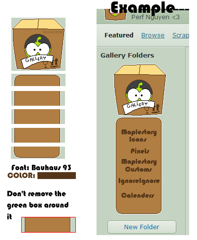 Gallery folders Free to use