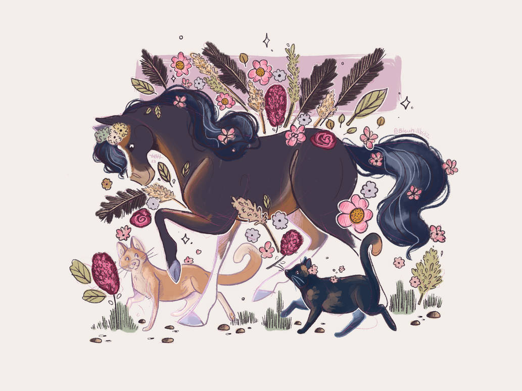 Springtime Dreams by BlueWingsWolf on DeviantArt