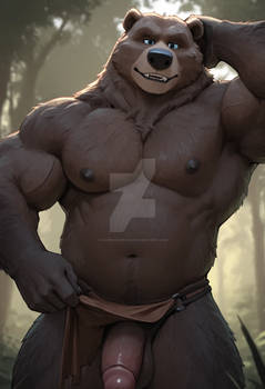 Baby Bear - Tribal (NSFW, flashing)