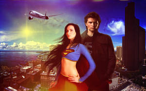 Supergirl and Superman