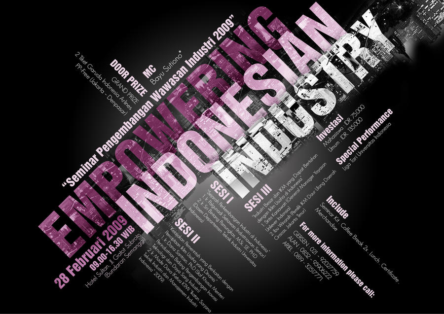 Empowering Indonesia Poster