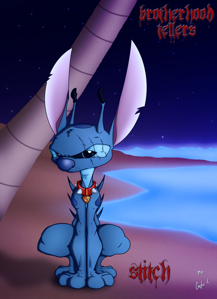 Deviantart Stitched Stitch colored by GB2 on DeviantArt