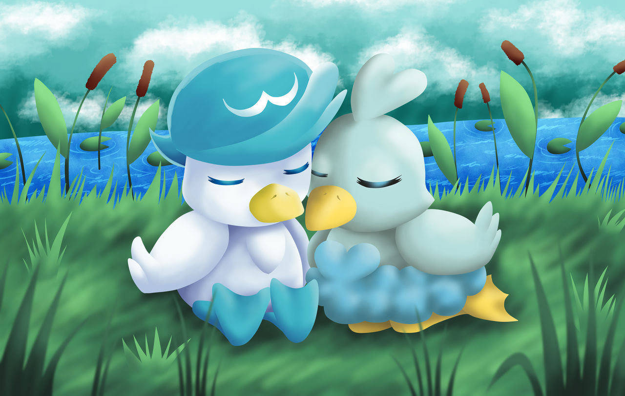 Duck Riding Deviantart Sitting Ducks by trubbish101 on DeviantArt
